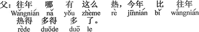 中国語：思いがけないでしょう。作れるばかりでなくその上出来た料理はとても美味しい。