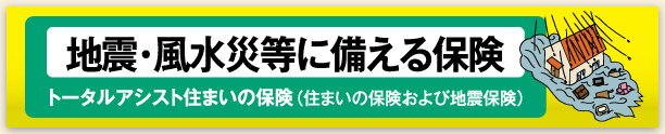 地震・風水災等に備える保険